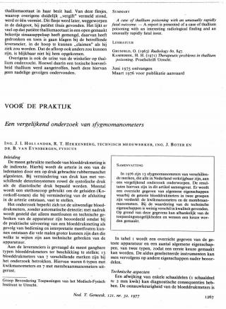 Eerste pagina van het artikel zoals het is gepubliceerd in het tijdschrift