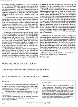 Eerste pagina van het artikel zoals het is gepubliceerd in het tijdschrift