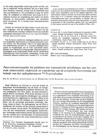 Eerste pagina van het artikel zoals het is gepubliceerd in het tijdschrift