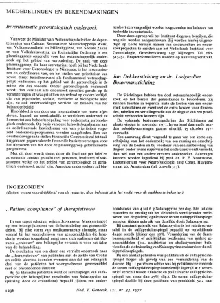 Eerste pagina van het artikel zoals het is gepubliceerd in het tijdschrift