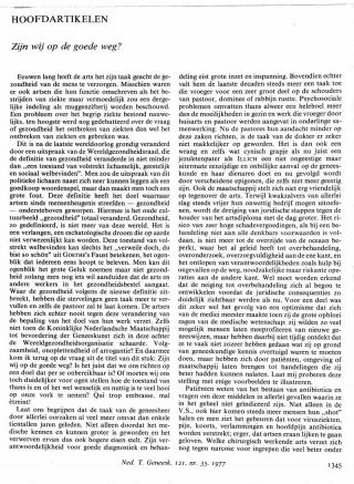 Eerste pagina van het artikel zoals het is gepubliceerd in het tijdschrift