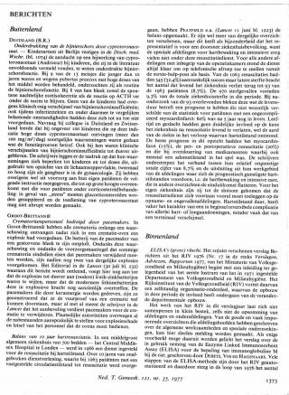 Eerste pagina van het artikel zoals het is gepubliceerd in het tijdschrift