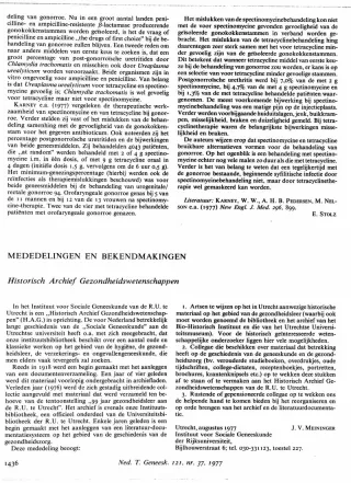 Eerste pagina van het artikel zoals het is gepubliceerd in het tijdschrift