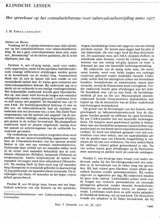 Eerste pagina van het artikel zoals het is gepubliceerd in het tijdschrift