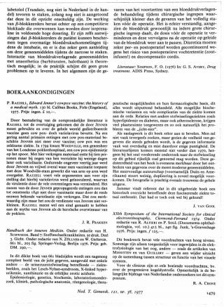 Eerste pagina van het artikel zoals het is gepubliceerd in het tijdschrift