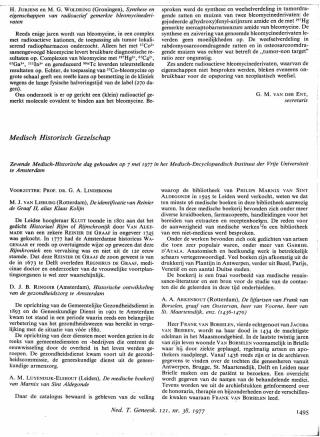 Eerste pagina van het artikel zoals het is gepubliceerd in het tijdschrift