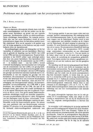 Eerste pagina van het artikel zoals het is gepubliceerd in het tijdschrift