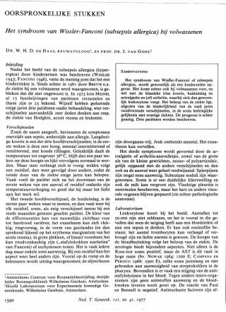 Eerste pagina van het artikel zoals het is gepubliceerd in het tijdschrift