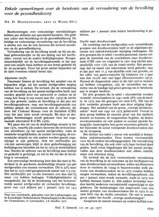 Eerste pagina van het artikel zoals het is gepubliceerd in het tijdschrift