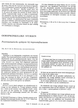 Eerste pagina van het artikel zoals het is gepubliceerd in het tijdschrift