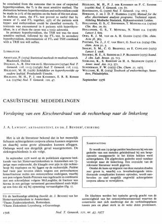 Eerste pagina van het artikel zoals het is gepubliceerd in het tijdschrift