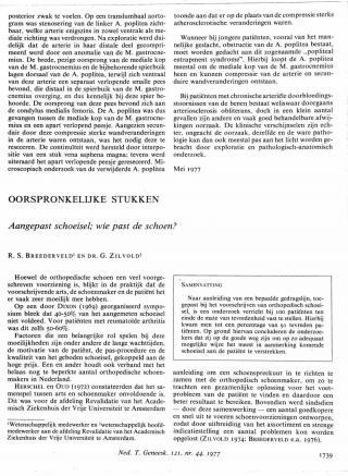 Eerste pagina van het artikel zoals het is gepubliceerd in het tijdschrift