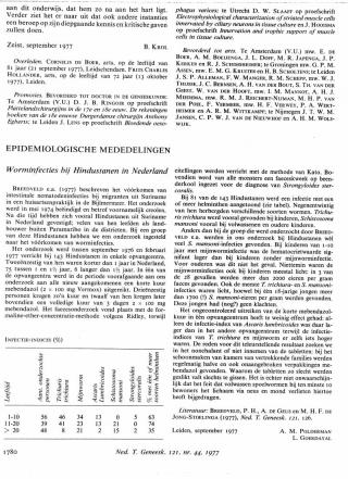 Eerste pagina van het artikel zoals het is gepubliceerd in het tijdschrift