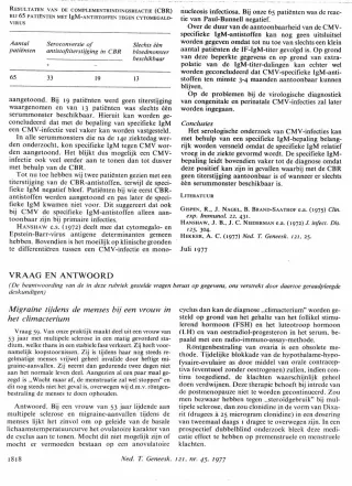 Eerste pagina van het artikel zoals het is gepubliceerd in het tijdschrift