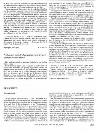 Eerste pagina van het artikel zoals het is gepubliceerd in het tijdschrift