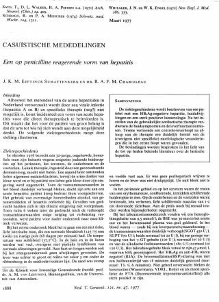 Eerste pagina van het artikel zoals het is gepubliceerd in het tijdschrift