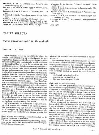 Eerste pagina van het artikel zoals het is gepubliceerd in het tijdschrift