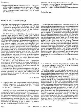 Eerste pagina van het artikel zoals het is gepubliceerd in het tijdschrift