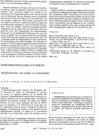 Eerste pagina van het artikel zoals het is gepubliceerd in het tijdschrift