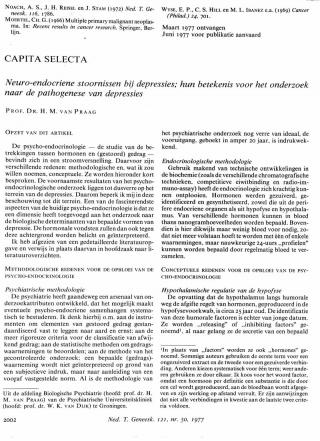 Eerste pagina van het artikel zoals het is gepubliceerd in het tijdschrift