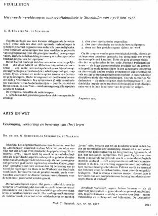 Eerste pagina van het artikel zoals het is gepubliceerd in het tijdschrift