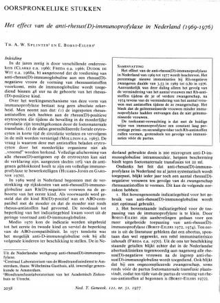 Eerste pagina van het artikel zoals het is gepubliceerd in het tijdschrift