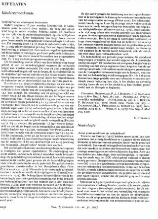 Eerste pagina van het artikel zoals het is gepubliceerd in het tijdschrift