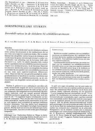 Eerste pagina van het artikel zoals het is gepubliceerd in het tijdschrift