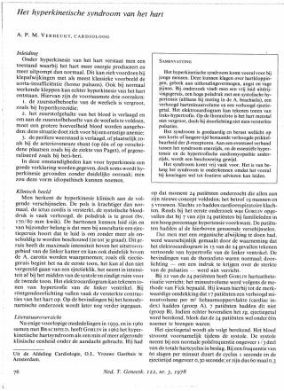 Eerste pagina van het artikel zoals het is gepubliceerd in het tijdschrift