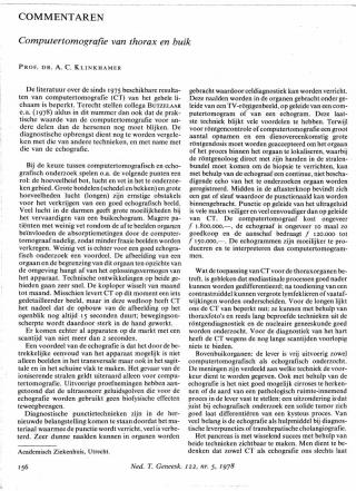 Eerste pagina van het artikel zoals het is gepubliceerd in het tijdschrift