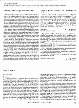 Eerste pagina van het artikel zoals het is gepubliceerd in het tijdschrift