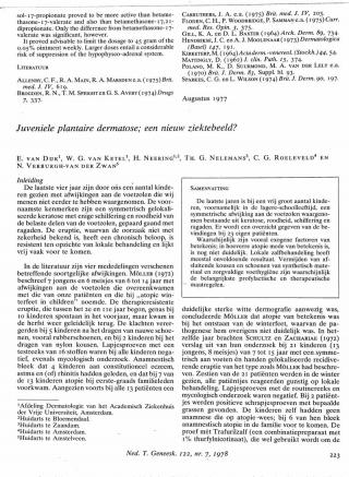 Eerste pagina van het artikel zoals het is gepubliceerd in het tijdschrift