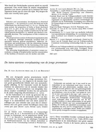 Eerste pagina van het artikel zoals het is gepubliceerd in het tijdschrift