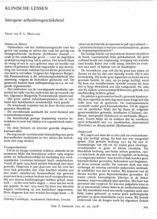 Eerste pagina van het artikel zoals het is gepubliceerd in het tijdschrift