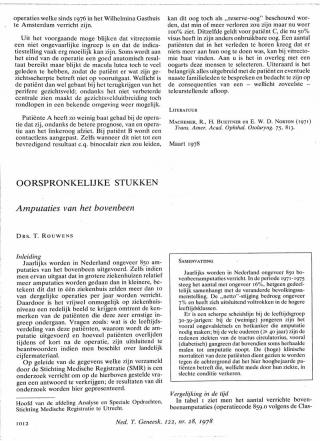 Eerste pagina van het artikel zoals het is gepubliceerd in het tijdschrift