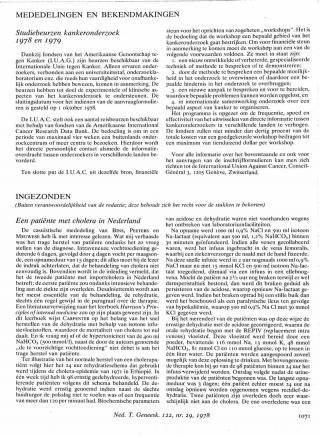 Eerste pagina van het artikel zoals het is gepubliceerd in het tijdschrift