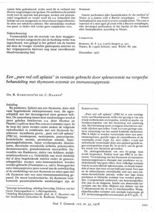 Eerste pagina van het artikel zoals het is gepubliceerd in het tijdschrift