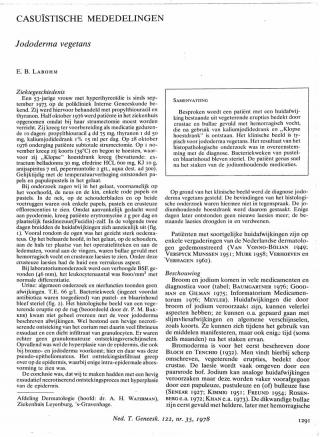 Eerste pagina van het artikel zoals het is gepubliceerd in het tijdschrift