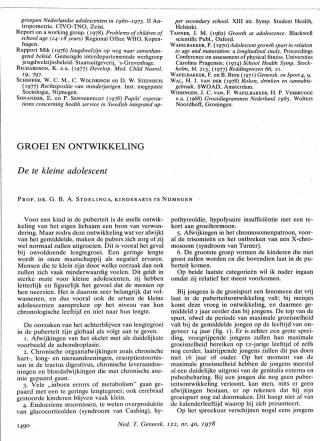 Eerste pagina van het artikel zoals het is gepubliceerd in het tijdschrift