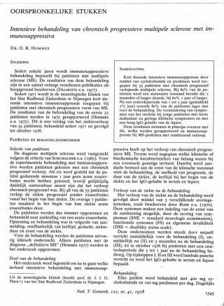 Eerste pagina van het artikel zoals het is gepubliceerd in het tijdschrift