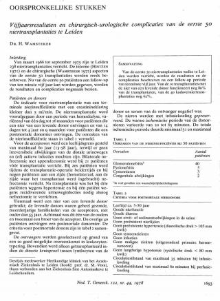 Eerste pagina van het artikel zoals het is gepubliceerd in het tijdschrift