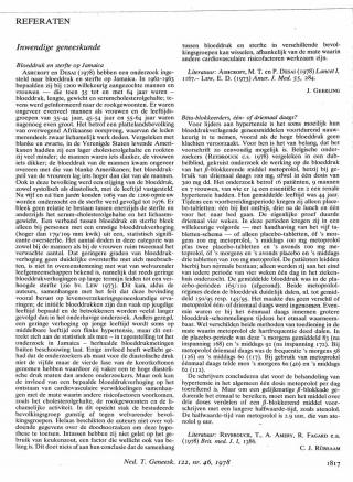 Eerste pagina van het artikel zoals het is gepubliceerd in het tijdschrift