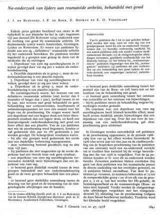 Eerste pagina van het artikel zoals het is gepubliceerd in het tijdschrift