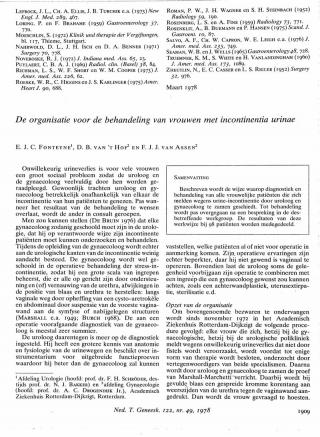 Eerste pagina van het artikel zoals het is gepubliceerd in het tijdschrift