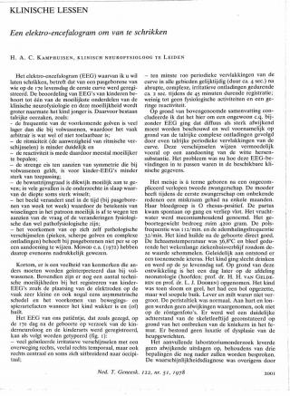 Eerste pagina van het artikel zoals het is gepubliceerd in het tijdschrift