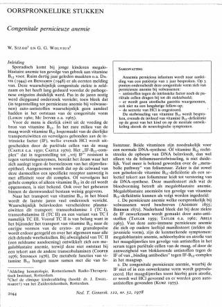 Eerste pagina van het artikel zoals het is gepubliceerd in het tijdschrift