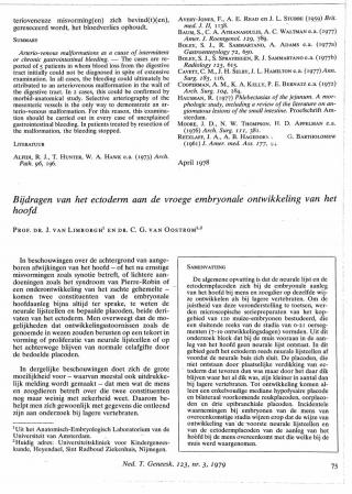 Eerste pagina van het artikel zoals het is gepubliceerd in het tijdschrift