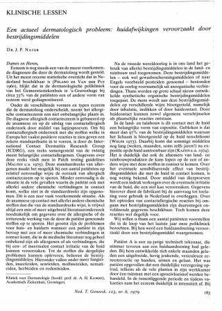 Eerste pagina van het artikel zoals het is gepubliceerd in het tijdschrift