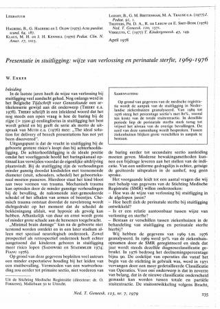 Eerste pagina van het artikel zoals het is gepubliceerd in het tijdschrift