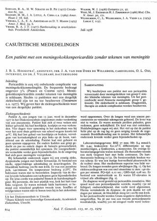 Eerste pagina van het artikel zoals het is gepubliceerd in het tijdschrift